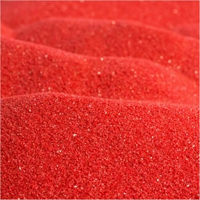 Sandtastik Red Classic Colored Sand, 25-lb Bulk Box - Vibrant, Fine Grain Sand for Arts & Crafts, Sand Art, Sensory Tables & Events | Non-Toxic, Free of Silica