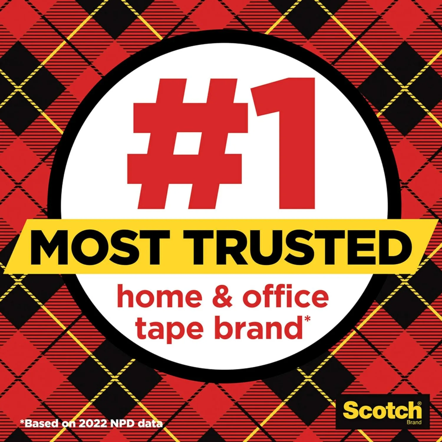 Scotch Transparent Tape, Clear Tape Engineered for Office and Home Use, 1 Inch Core, 3/4 in x 1296 in, 6 Rolls
