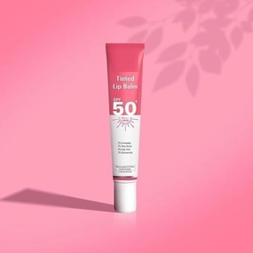 SELVANI 4% Kojic Acid Tinted Lip Balm with 2% Ceramide, 3% Shea Butter, 3% Niacinamide & SPF 50  PA    - Ceramide Lip Balm SPF 50 - Kojic Acid for Pigmented Lips - 15ml