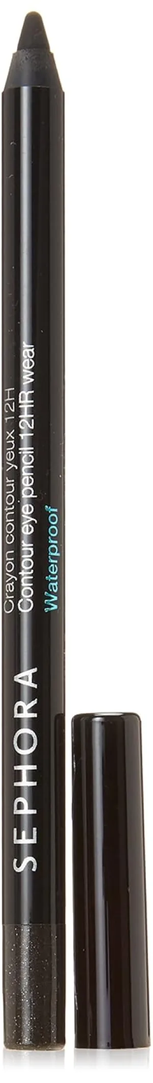 SEPHORA COLLECTION Contour Eye Pencil 12hr Wear Waterproof Sephora 0.04 Oz 02 Clubbing Stilettos - Black