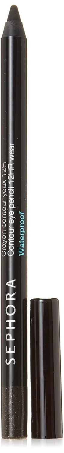 SEPHORA COLLECTION Contour Eye Pencil 12hr Wear Waterproof Sephora 0.04 Oz 02 Clubbing Stilettos - Black