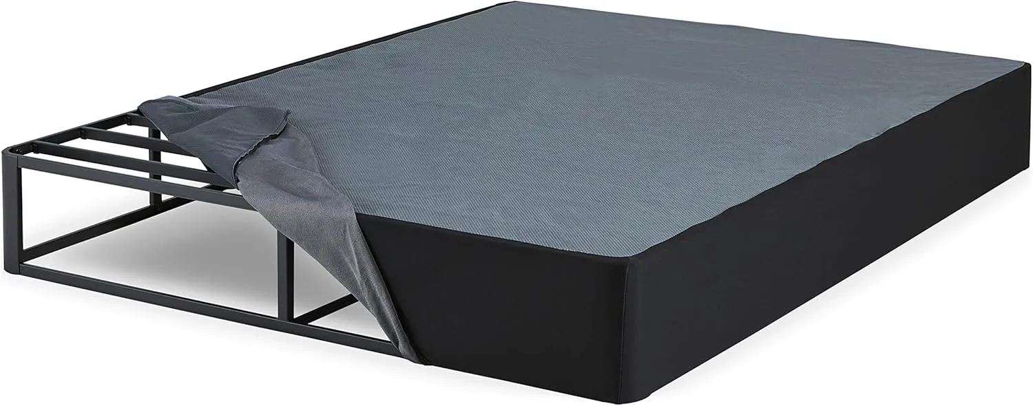 Signature Design by Ashley 10" Ready to Assemble Metal Foundation, Full, Black