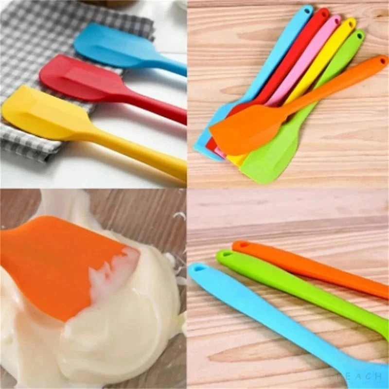Silicone Baking Spatula with Integrated Handle