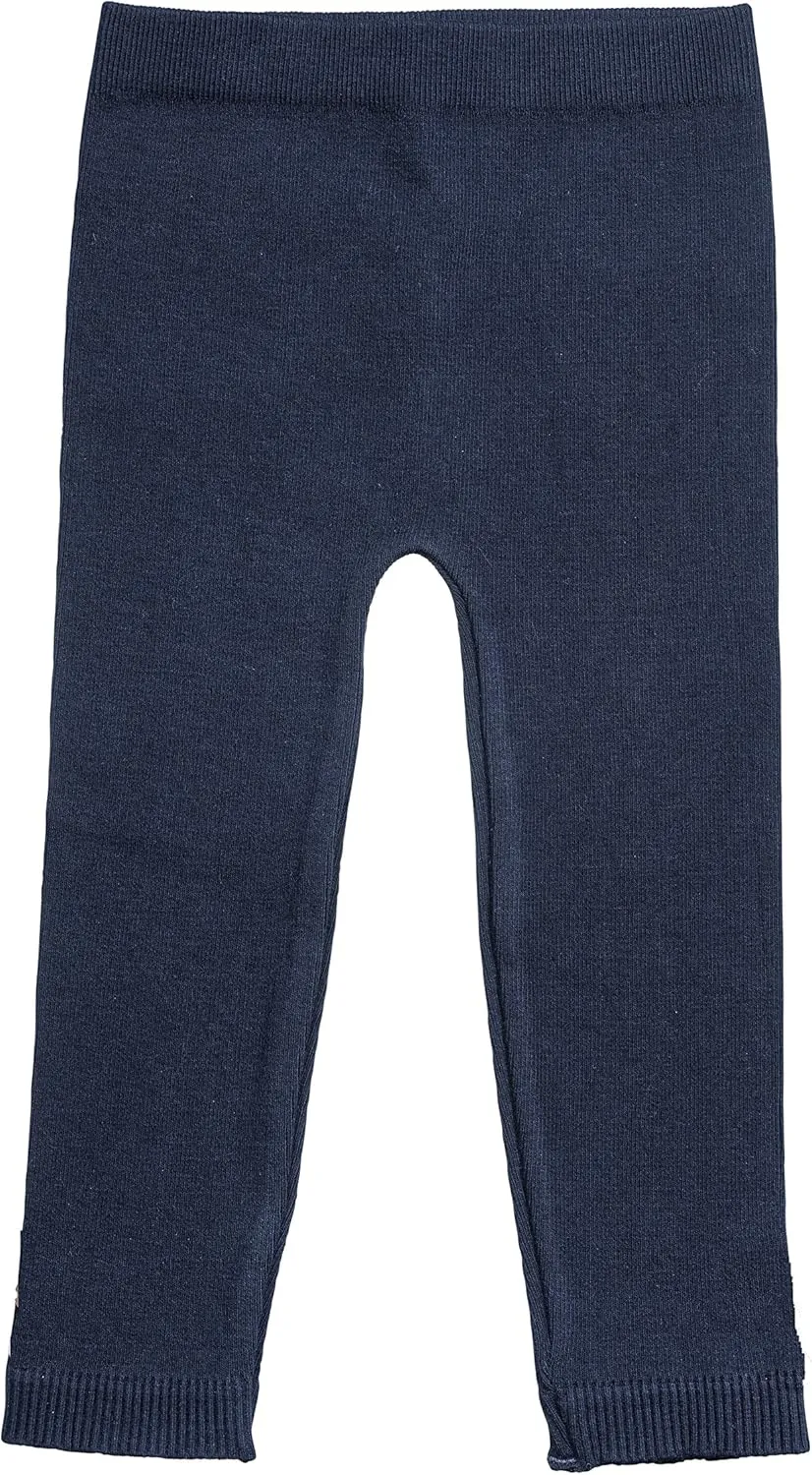 Silky Toes Baby Leggings, Toddler Seamless Panty Soft Cotton Knit Pants for Girls and Boys