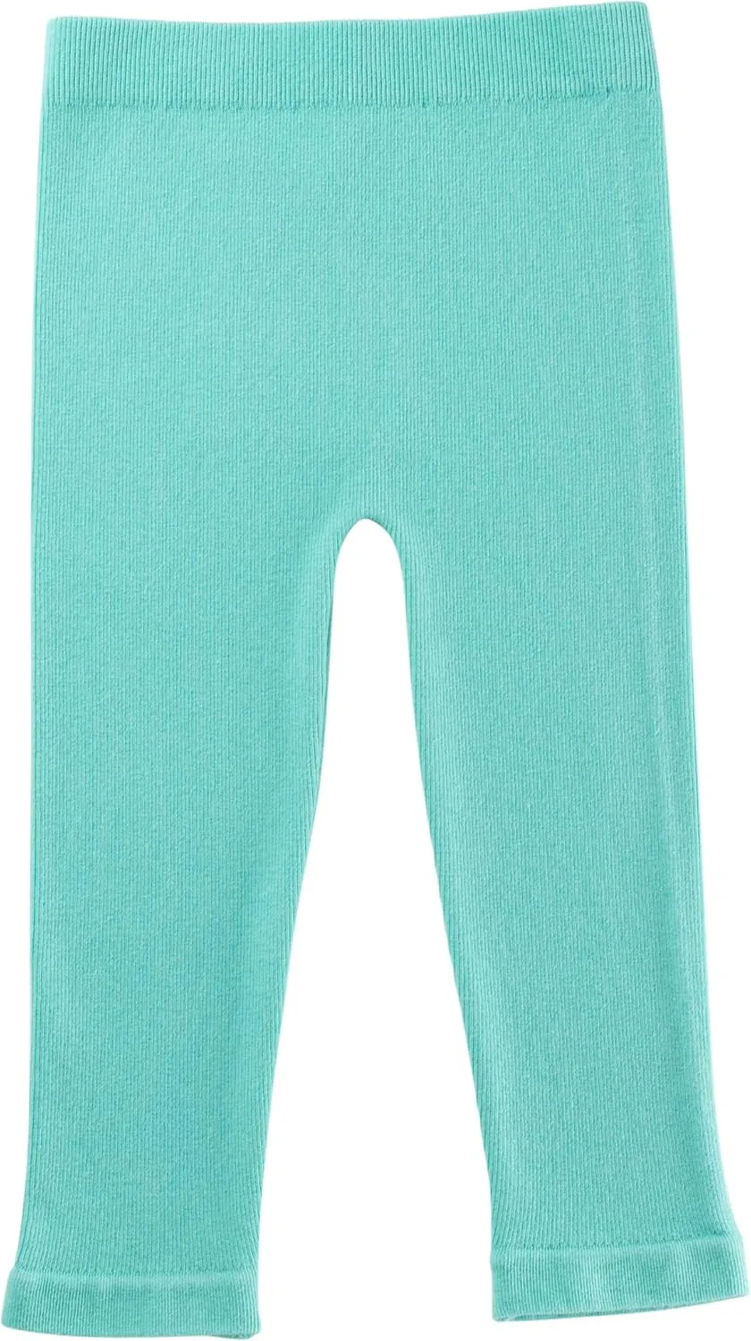 Silky Toes Baby Leggings, Toddler Seamless Panty Soft Cotton Knit Pants for Girls and Boys
