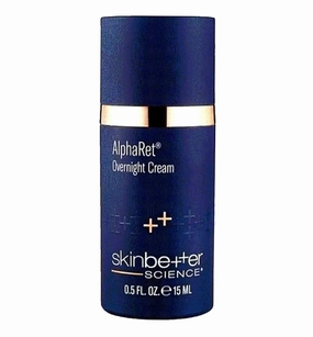 SkinBetter AlphaRet Overnight Cream - Anti-Aging, Lines, Wrinkles, Uneven Tone And Texture 0.5 oz 15 ml