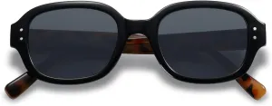SOJOS Rectangle Sunglasses for Women Vintage Trendy Outdoor Travel Sun Glasses Square Frame SJ2218