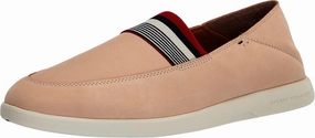 Sperry Mens Gold Plushwave Cabo Slip On Casual Shoes - Beige