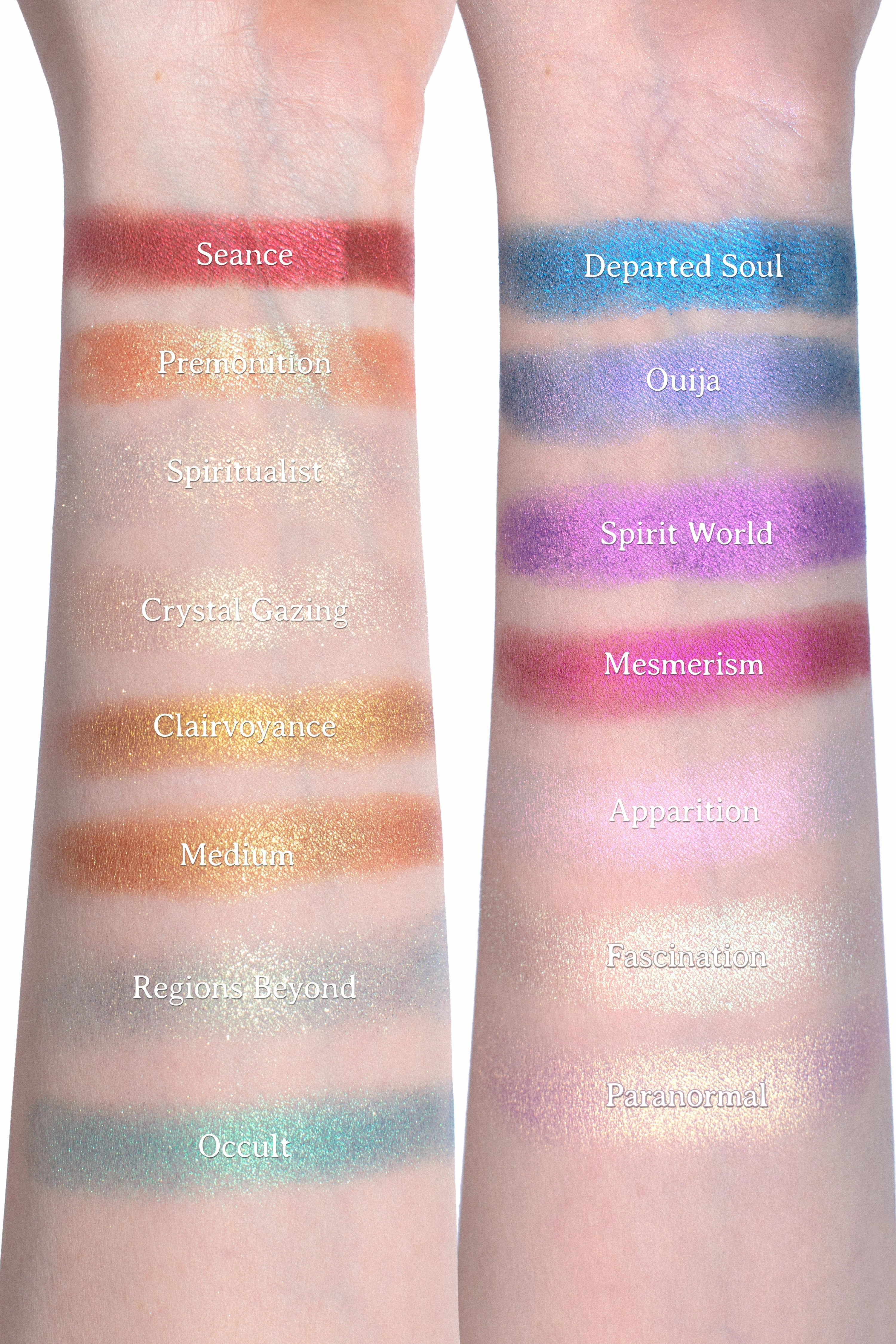 Spiritualist Eyeshadow Collection