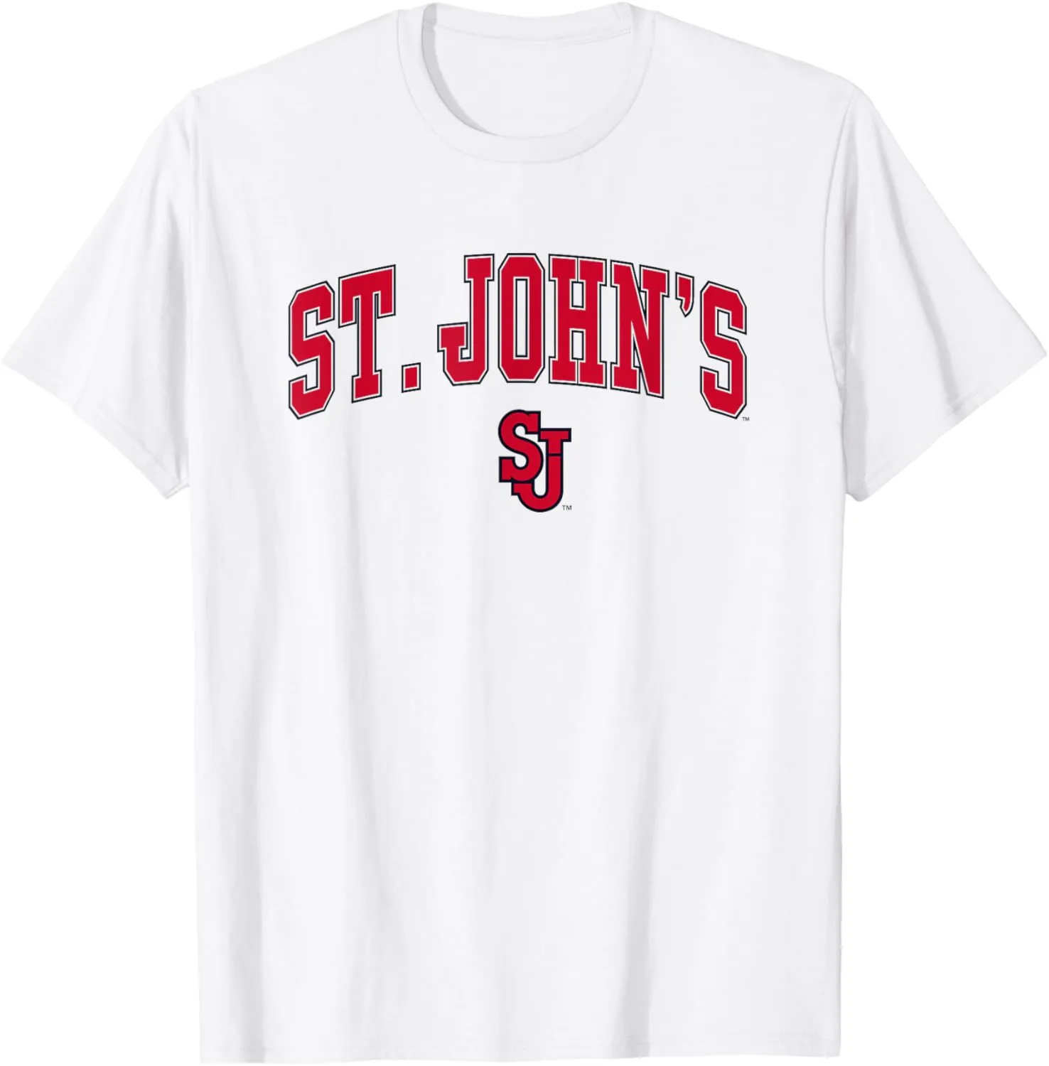 St. John's Red Storm Arch Over Logo Officially Licensed T-Shirt
