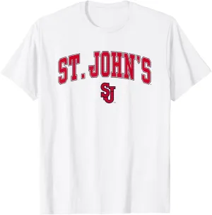 St. John's Red Storm Arch Over Logo Officially Licensed T-Shirt
