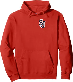 St. John's Red Storm Left Chest Icon Logo Pullover Hoodie