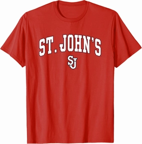 St. John's Red Storm Arch Over Red Officially Licensed T-Shirt