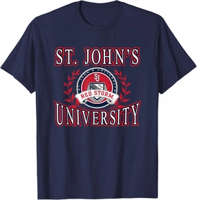 St. John's Red Storm Laurels Officially Licensed T-Shirt