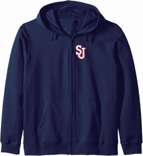 St. John's Red Storm Left Chest Icon Zip Hoodie