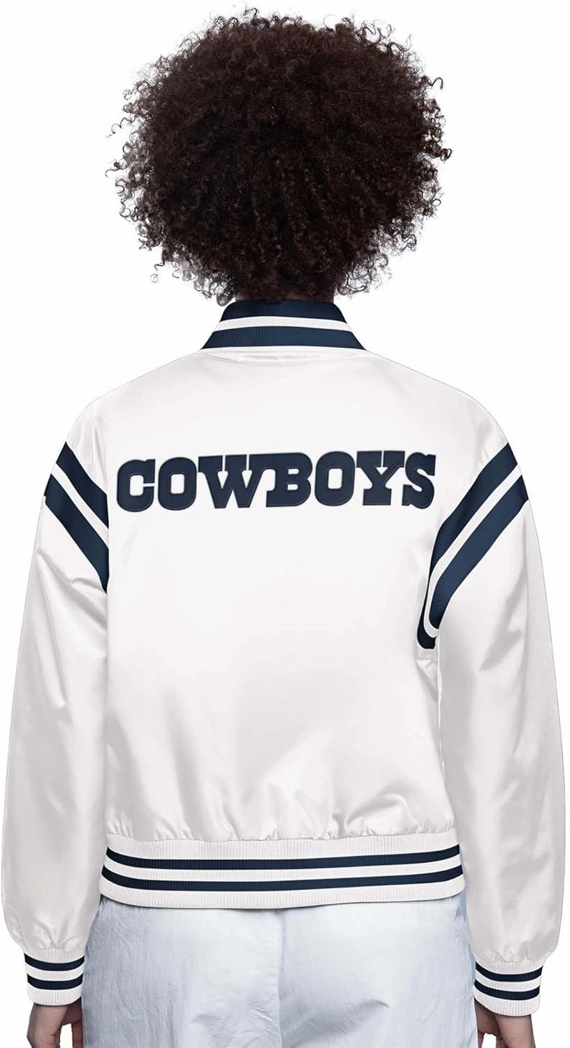 Starter Women's NFL Full Count Full-Snap Varsity Jacket