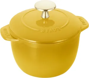 STAUB Cast Iron 1.5-qt Petite French Oven - Citron