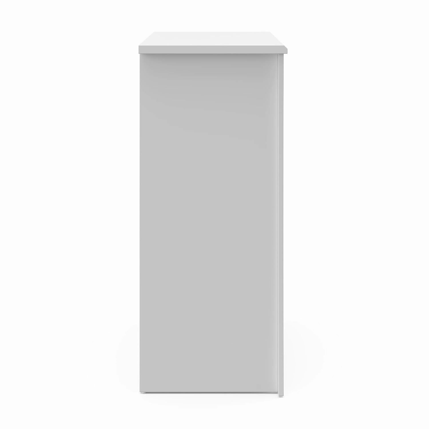 Storkcraft Crescent 4 Drawer Chest (White) – GREENGUARD Gold Certified, Dresser For Nursery, 4 Drawer Dresser, Kids Dresser, Nursery Dresser Drawer Organizer, Chest of Drawers