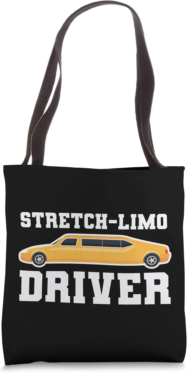 Stretch-Limo Driver Limousine Tote Bag