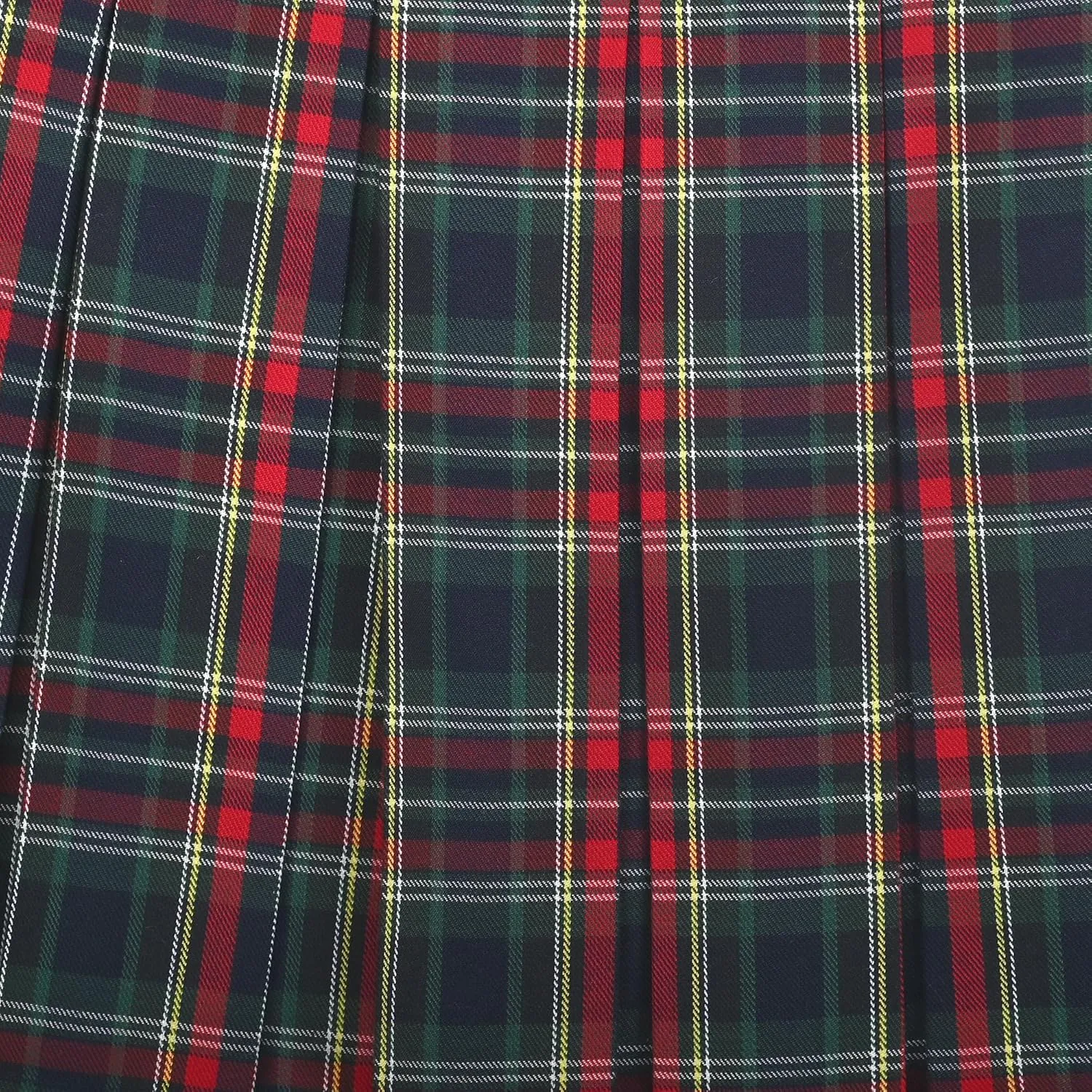 Sunny Fashion Girls Skirt Back School Uniform Red Tartan Skirt Size 4-14