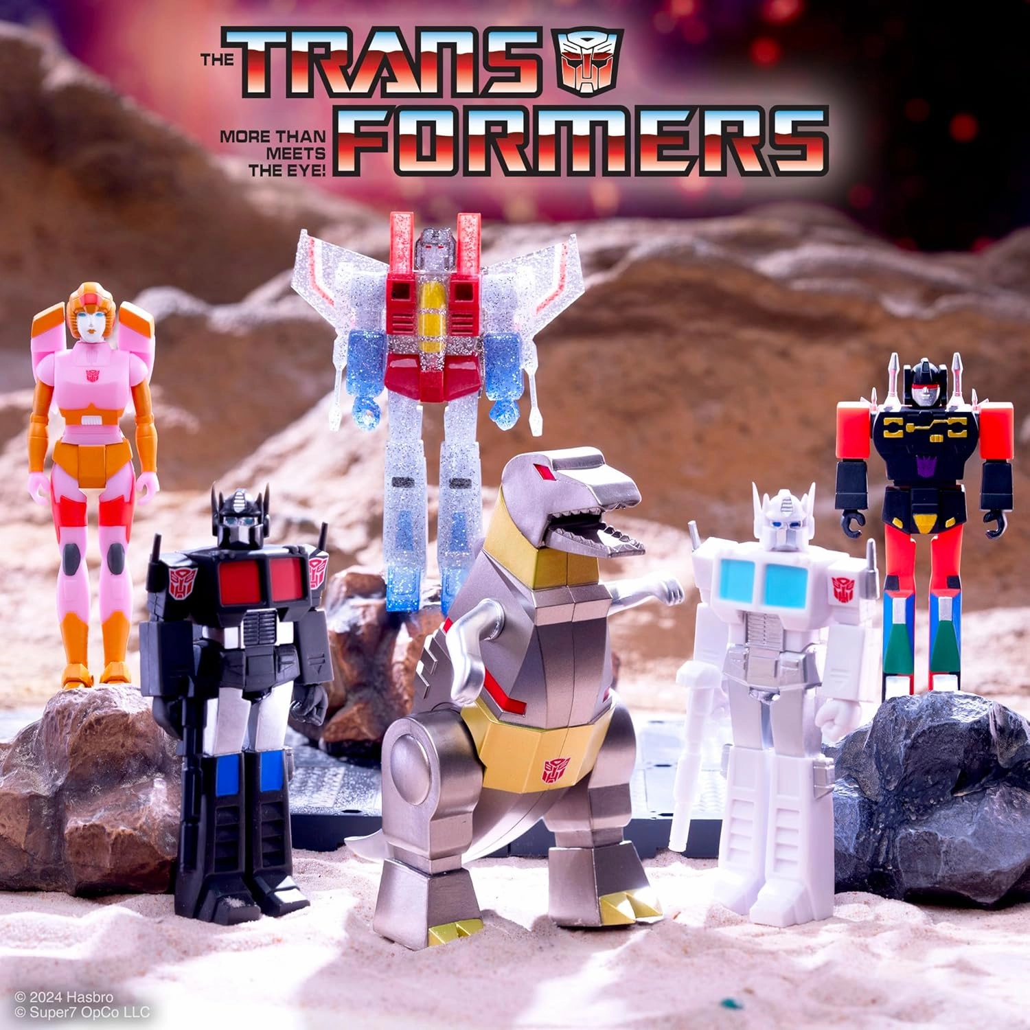 Super7 Transformers Rumble (Red) - 3.75" Transformers Action Figure Classic Cartoon Collectibles and Retro Toys