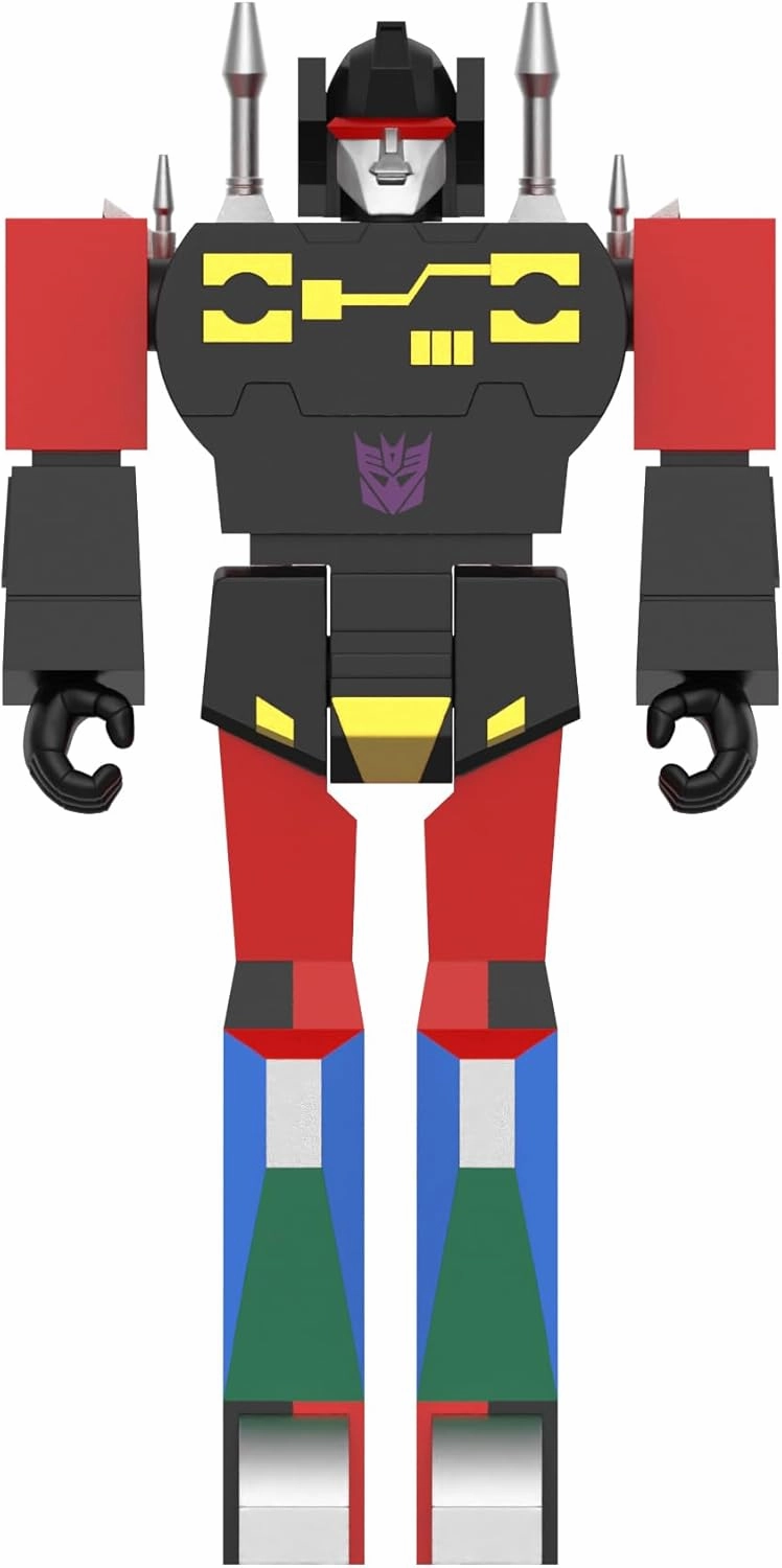 Super7 Transformers Rumble (Red) - 3.75" Transformers Action Figure Classic Cartoon Collectibles and Retro Toys