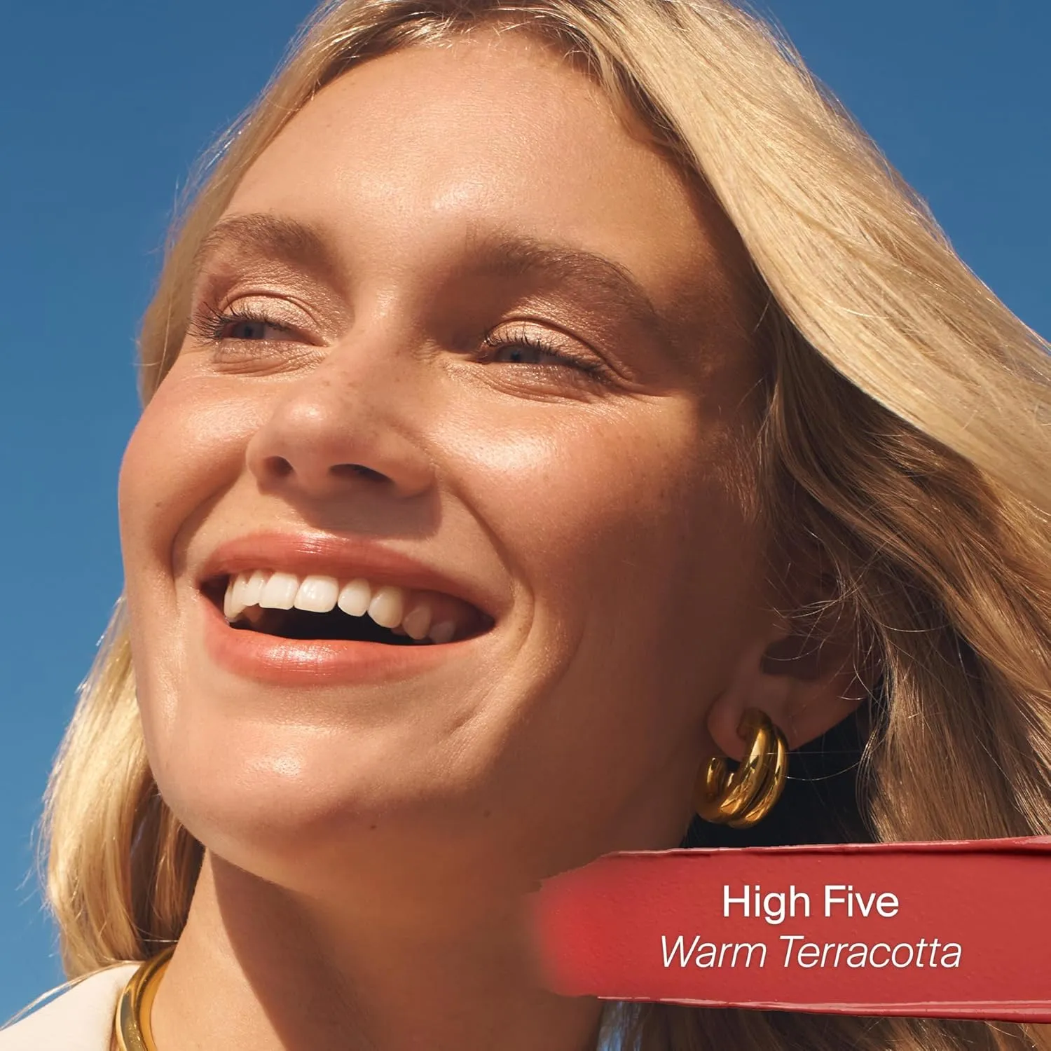 Supergoop! Lipshade 100% Mineral SPF 30 Hydrating Lipstick, High Five (Warm Terracotta) - Buildable, Bold Lip Color - Nourishes, Hydrates & Protects Lips - Natural Peppermint Flavor