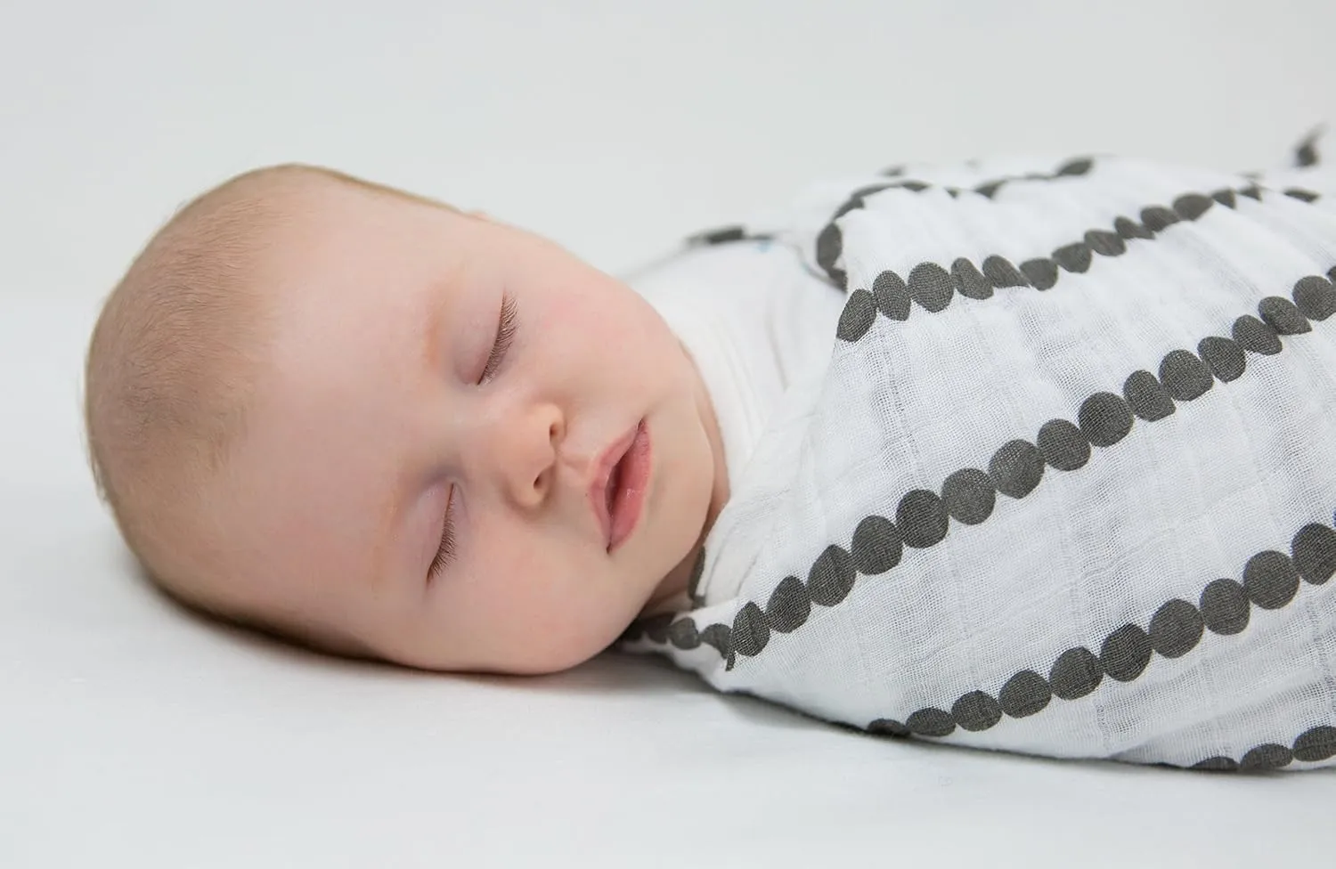 SwaddleDesigns Cotton Muslin Swaddle Blankets, Set of 4, Receiving Blankets for Baby Boys & Girls, Best Shower Gift, 46x46 inches, Gold & Graphite