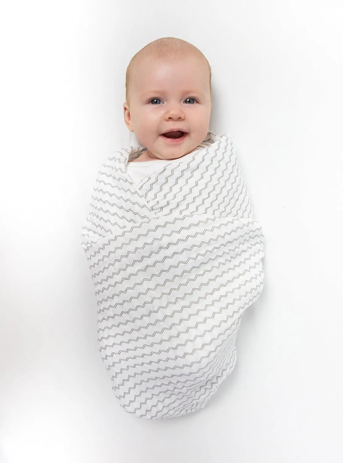 SwaddleDesigns Cotton Muslin Swaddle Blankets, Set of 4, Receiving Blankets for Baby Boys & Girls, Best Shower Gift, 46x46 inches, Gold & Graphite