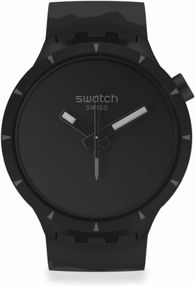Swatch BIG BOLD BIOCERAMIC BASALT Unisex Watch (Model: SB03B110)