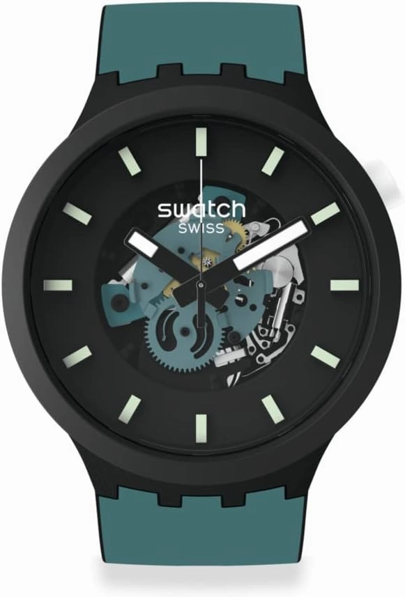 Swatch NIGHT TRIP Unisex Watch (Model: SB03B107)