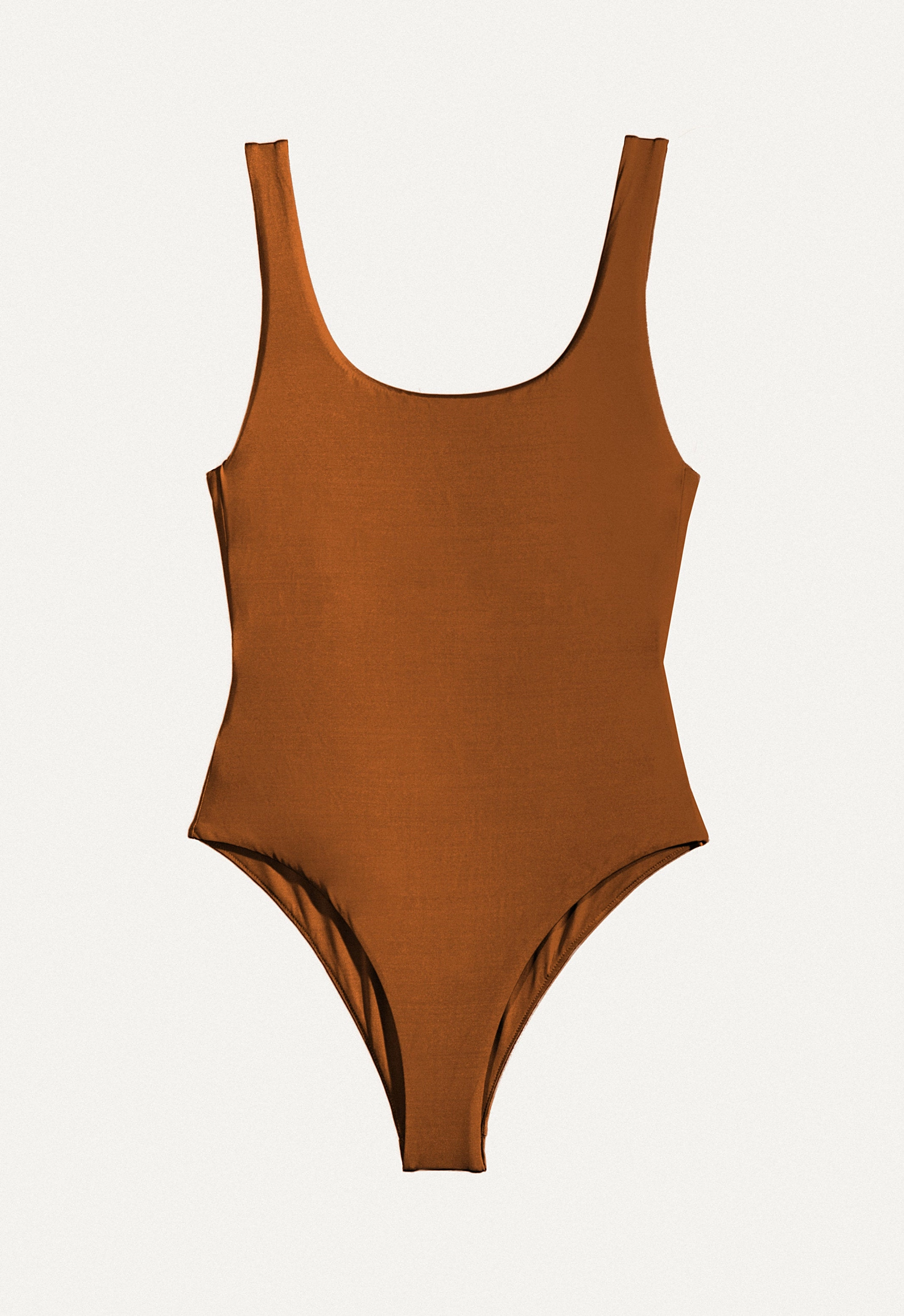 Swimsuit "Zephyr" copper shine