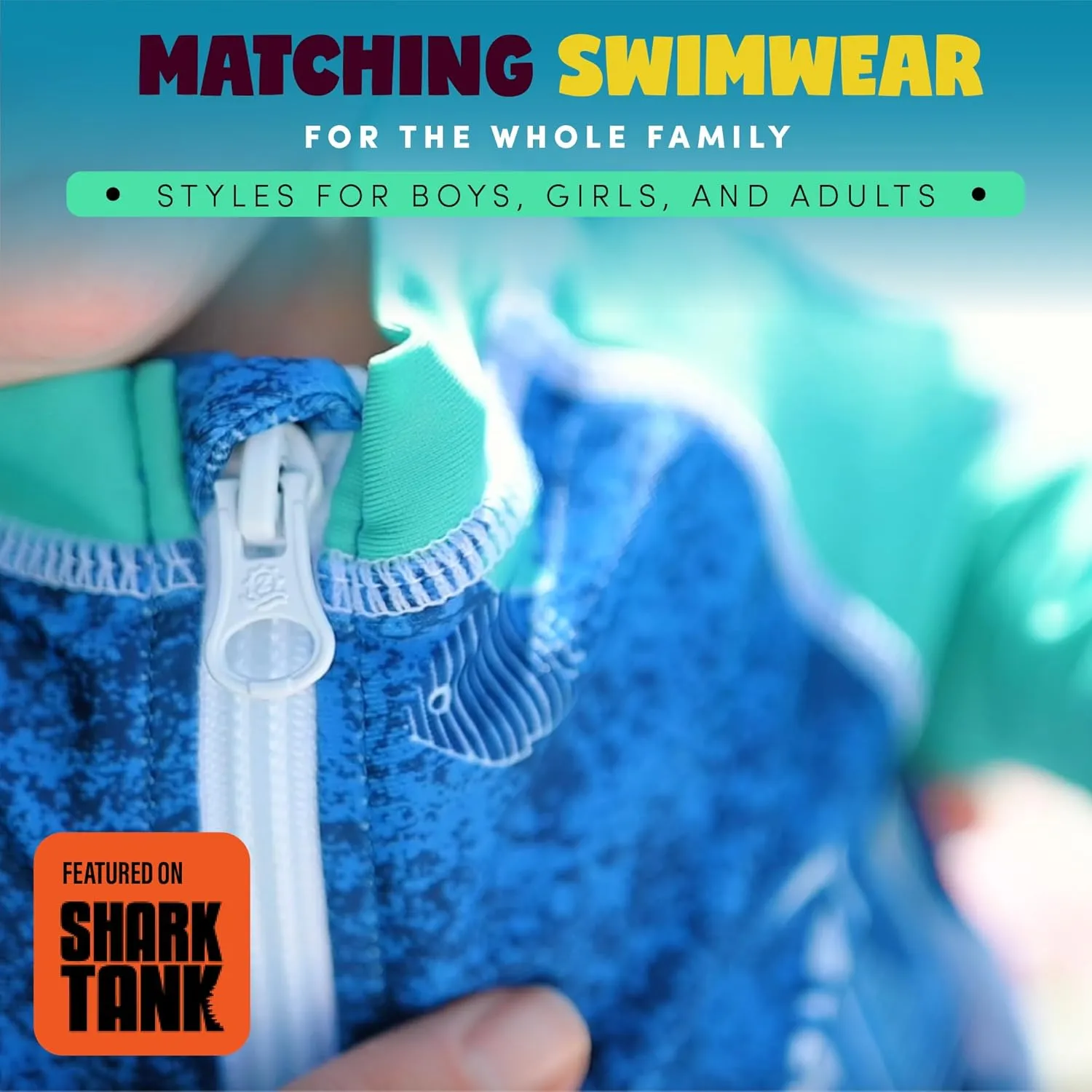 SwimZip Boys' Long-Sleeve UPF 50  Swimsuit for Baby, Toddler, & Little Boys