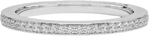 Tacori Dantela IGI Certified Lab Grown Diamond Eternity Ring With VVS1-2 E-F Colour Clarity, 10K 14K 18K Solid Gold Ring for Men & Women, A Sign of your Love.