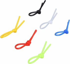 Tennis Racket Vibration Dampener Knot - 100pcs Shock Absorbing Silicone Knot for Tennis Competition and Performance Enhancement