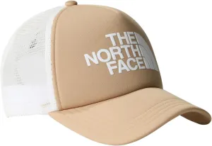 THE NORTH FACE Logo Trucker Hat, Khaki Stone/TNF White, One Size