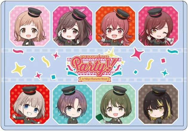 The IDOLMASTER Party!! 05 Idolmaster Shiny Colors [Mini Character Illustration] Character Clear Case