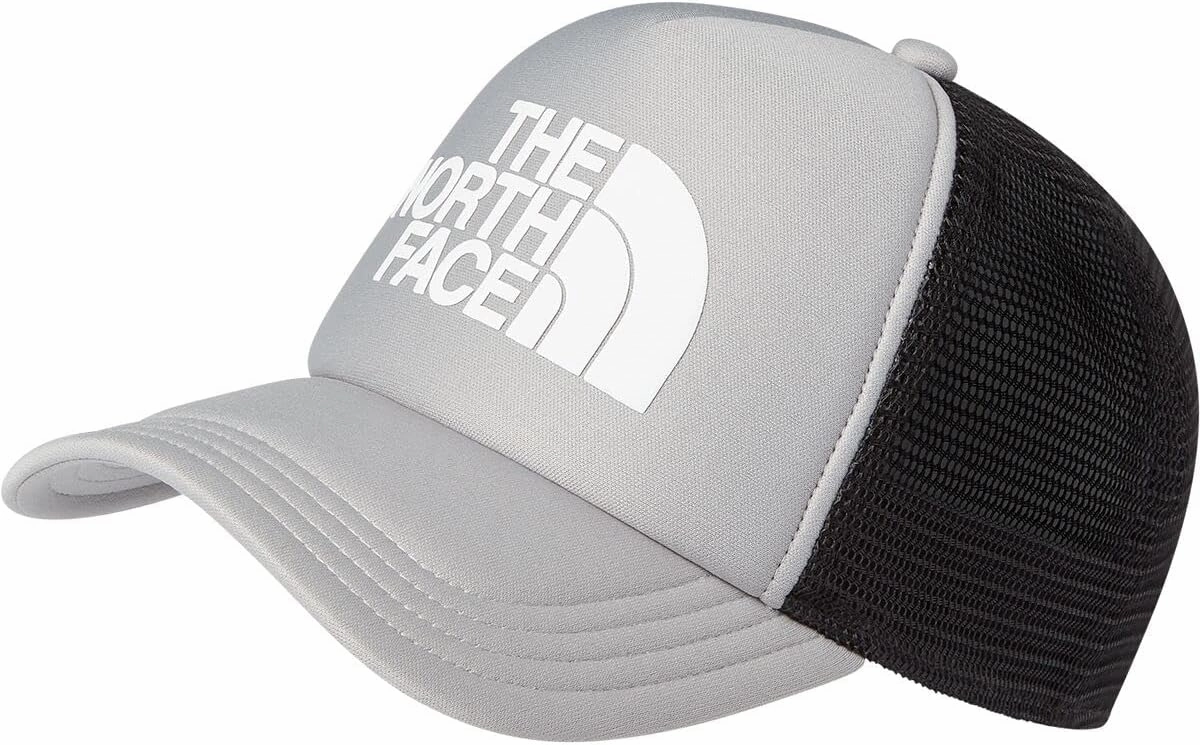 THE NORTH FACE Logo Trucker Hat, Meld Grey, One Size