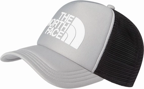 THE NORTH FACE Logo Trucker Hat, Meld Grey, One Size