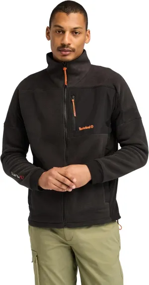 Timberland Men's Polartec Mix Media Full Zip Fleece