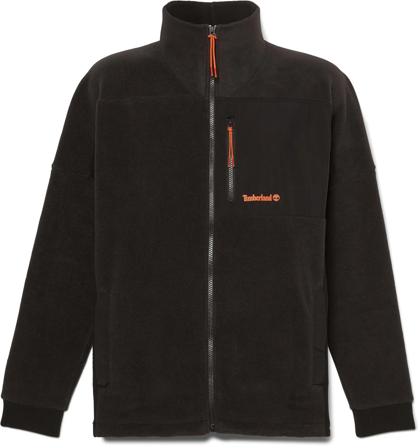 Timberland Men's Polartec Mix Media Full Zip Fleece