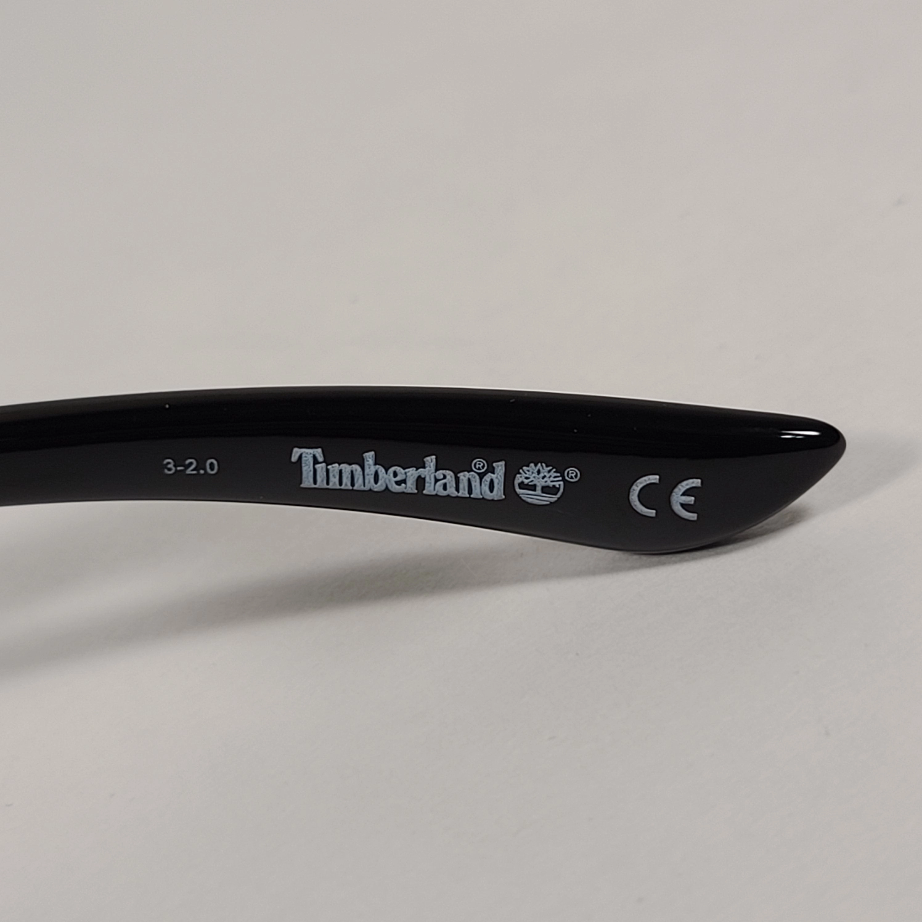 Timberland Sport Sunglasses Shiny Black Frame Gray Tinted Lens TB7155 01A