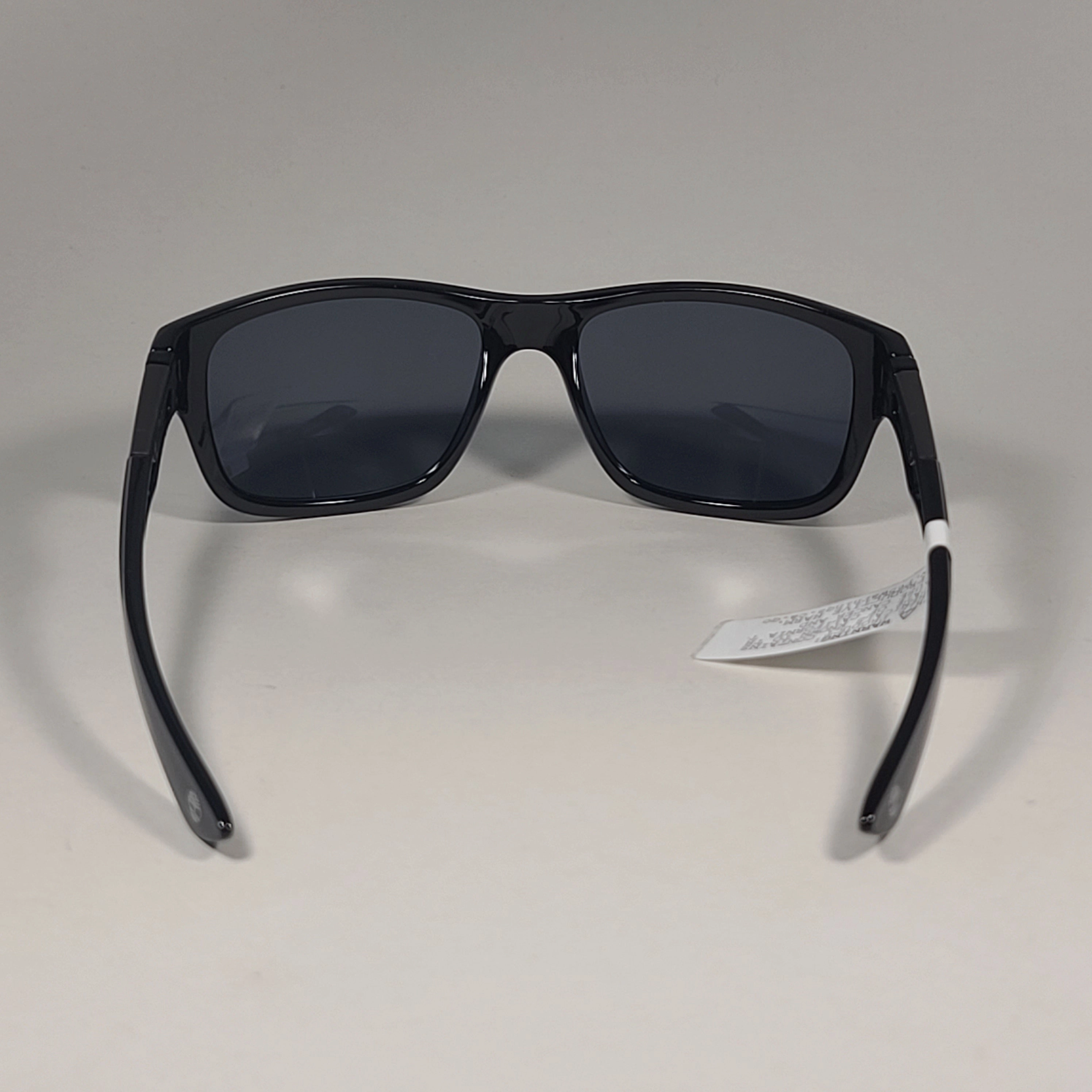 Timberland Sport Sunglasses Shiny Black Frame Gray Tinted Lens TB7155 01A