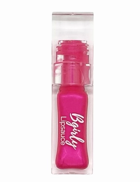 Tinted Lip Oil | Handmade, Moisturizing Lip Oil, Tinting for Dry Lips, Non-Sticky, Long Lasting Tinted Balm, Nourishing Lip Treatment, Shiny and Vegan Tinted Lip Gloss (Barbie)
