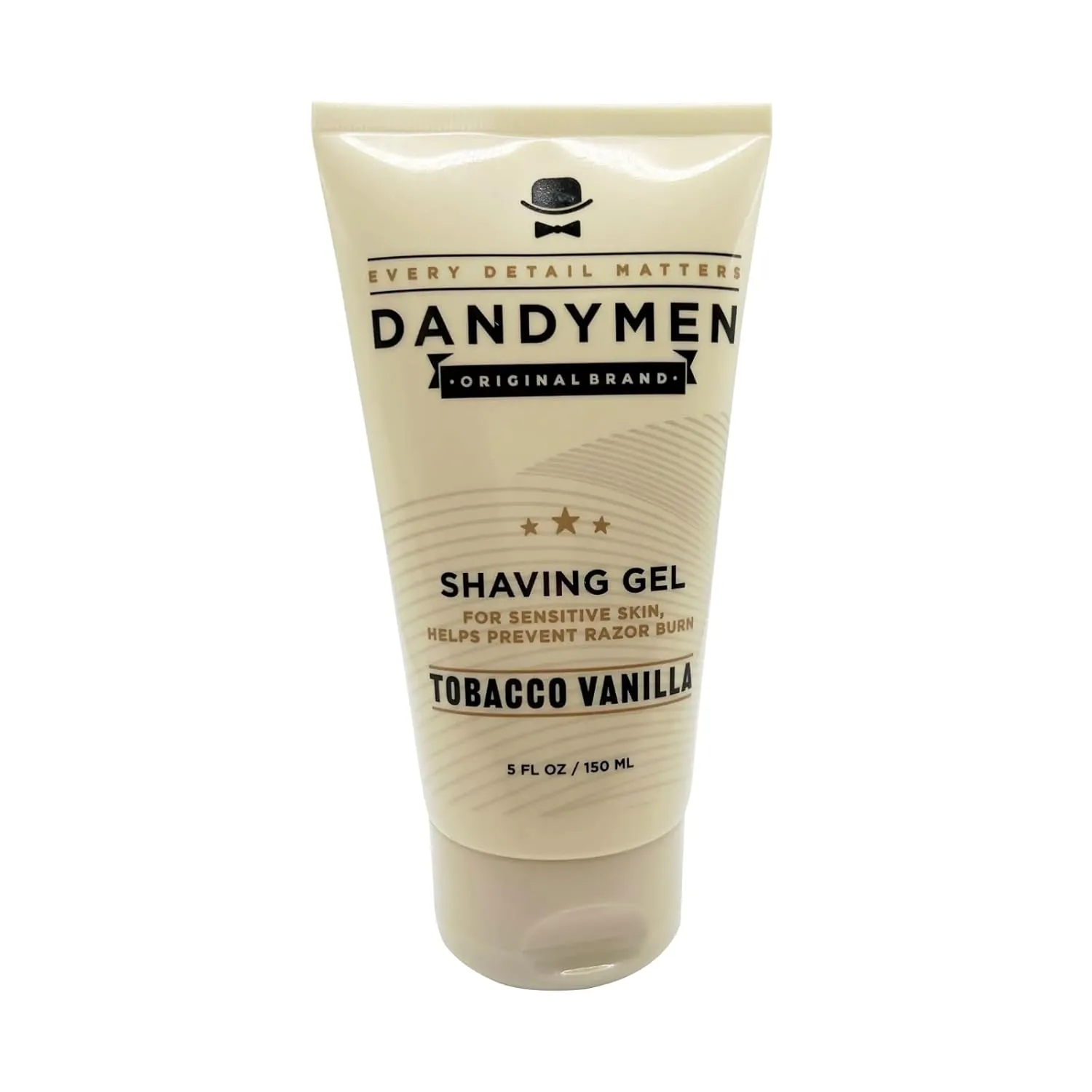 Tobacco Vanilla Shave Gel – Precision Shave with Hydration and Bold Tobacco Vanilla Scent – 6 oz