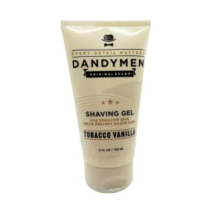 Tobacco Vanilla Shave Gel – Precision Shave with Hydration and Bold Tobacco Vanilla Scent – 6 oz