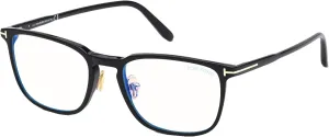 Tom Ford FT 5699-B BLUE BLOCK Shiny Black 55/19/145 men Eyewear Frame