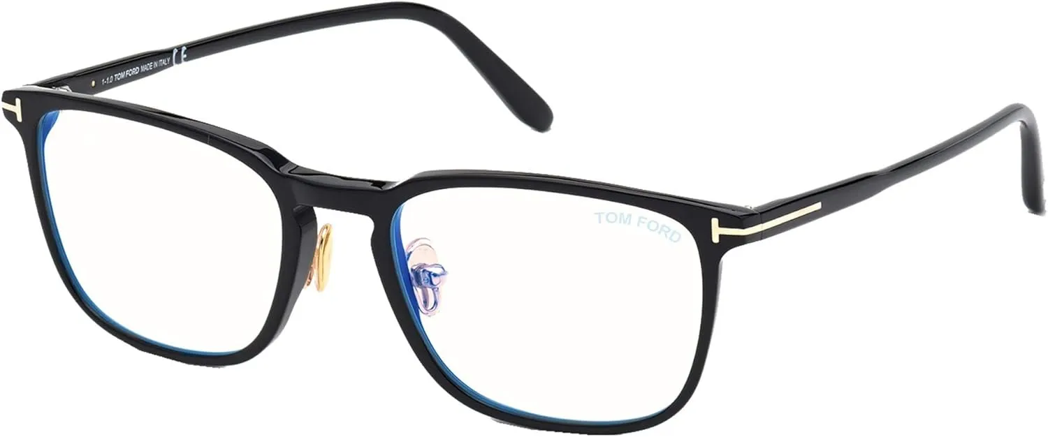 Tom Ford FT 5699-B BLUE BLOCK Shiny Black 55/19/145 men Eyewear Frame