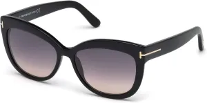 Tom Ford FT0524 Alistair Square Sunglasses for Women   BUNDLE with Designer iWear Eyewear Care Kit