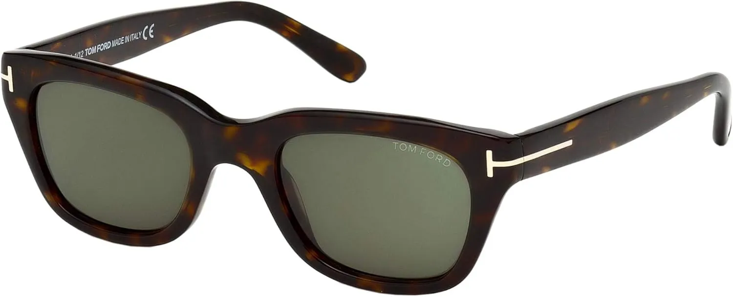 Tom Ford Sunglasses - Snowdon / Frame: Shiny Dark Havanan Lens: Brown Gradient